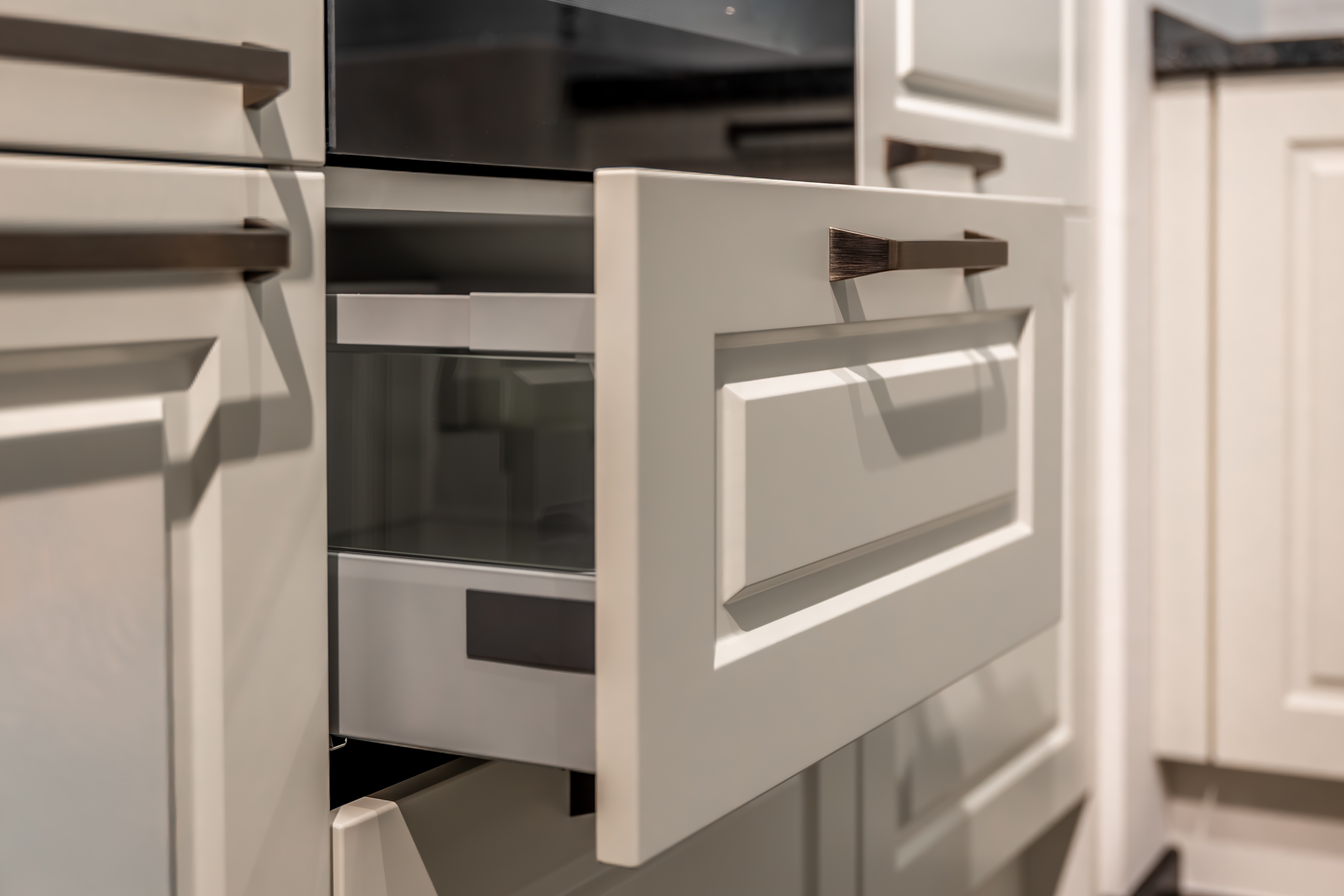 Updated kitchen with new cabinet fronts